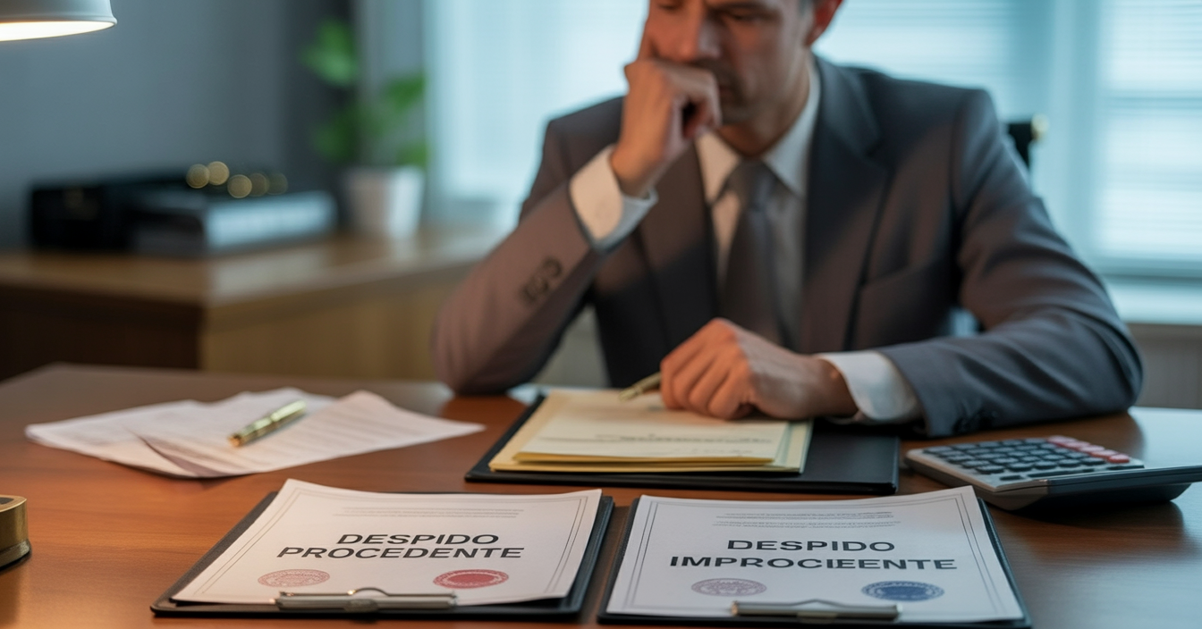 Despido Procedente vs Improcedente: Tabla Comparativa Completa 2025