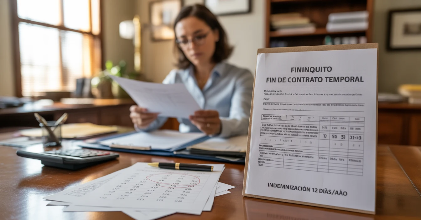 Finiquito Fin de Contrato Temporal: Guía Completa 2025