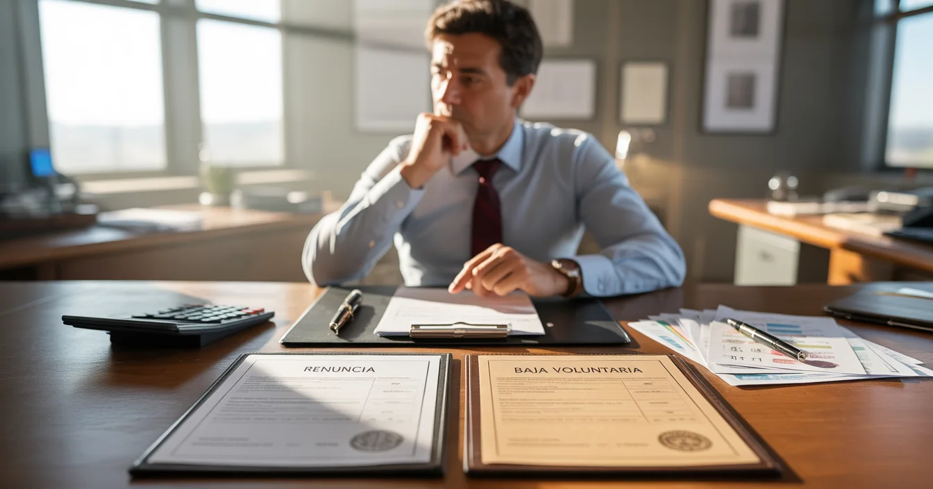 Finiquito por Renuncia: Diferencias con Baja Voluntaria